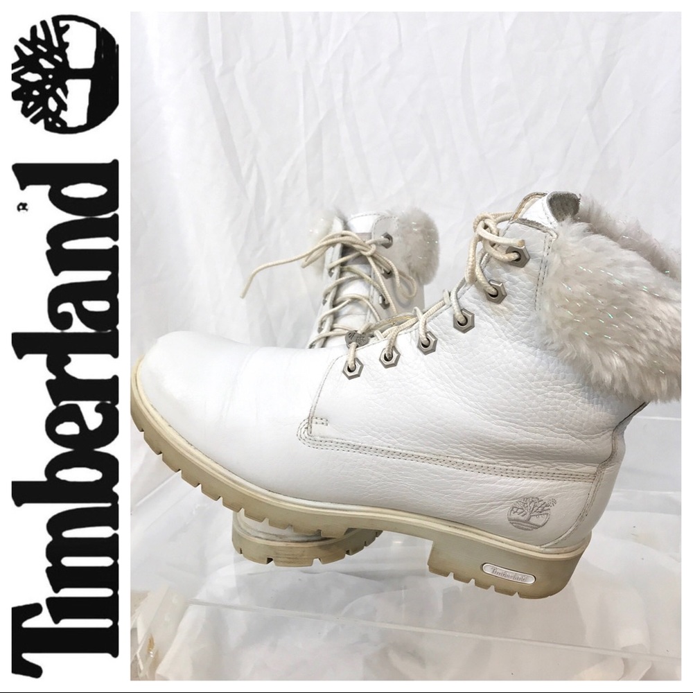 Timberland Limited Release Show White Boots